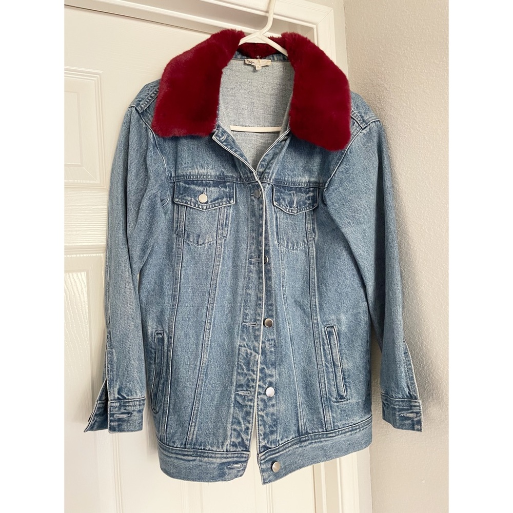 By The Way Denim Trucker Jacket